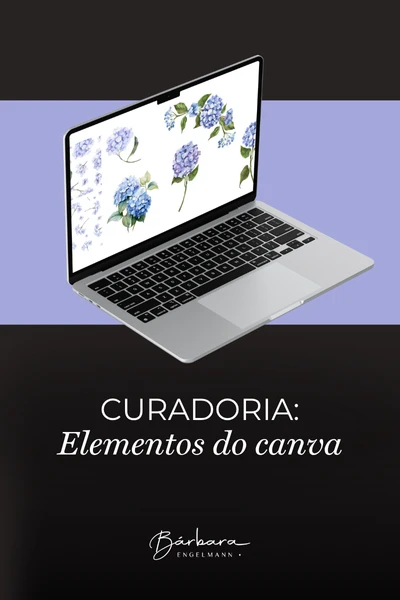 Curadoria elementos gráficos CANVA