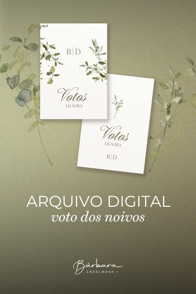 Greenery  - Voto dos Noivos