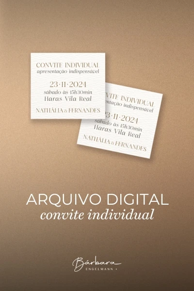 Jardim Selvagem - Convite individual